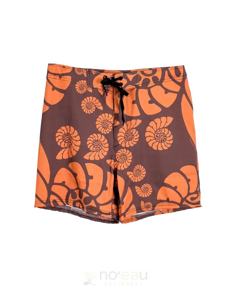 Kini Zamora - Nautilus Men’s Board Shorts Candy Corn / Small Men’s Clothing