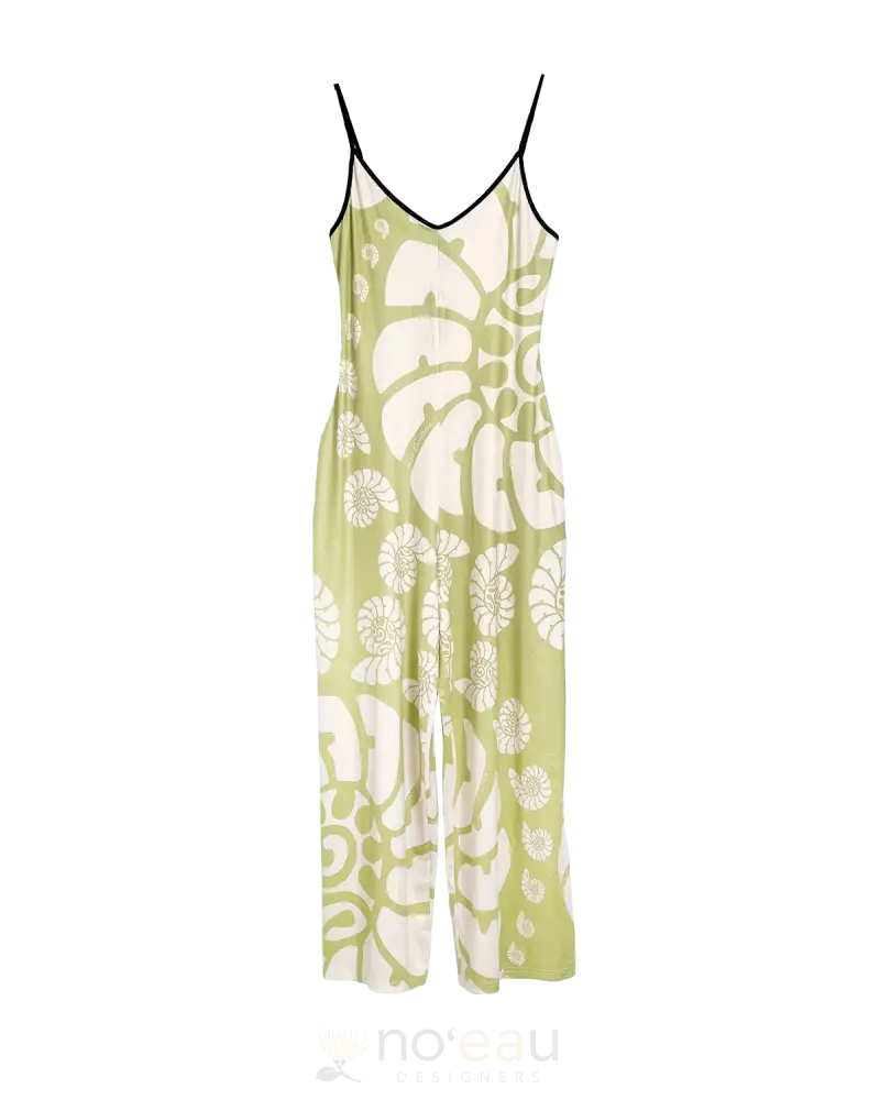 Kini Zamora - Nautilus Romper Pistachio / Small Women’s Clothing