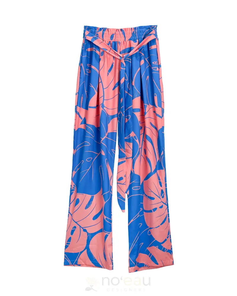 KINI ZAMORA - Spring 2025 Monstera Pants Bubblegum / Medium WOMEN’S CLOTHING