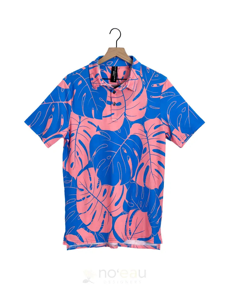 KINI ZAMORA - Spring 2025 Monstera Polo Bubblegum / Small MEN’S CLOTHING
