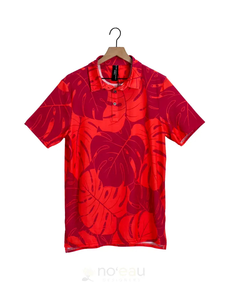 KINI ZAMORA - Spring 2025 Monstera Polo Siracha / Small MEN’S CLOTHING
