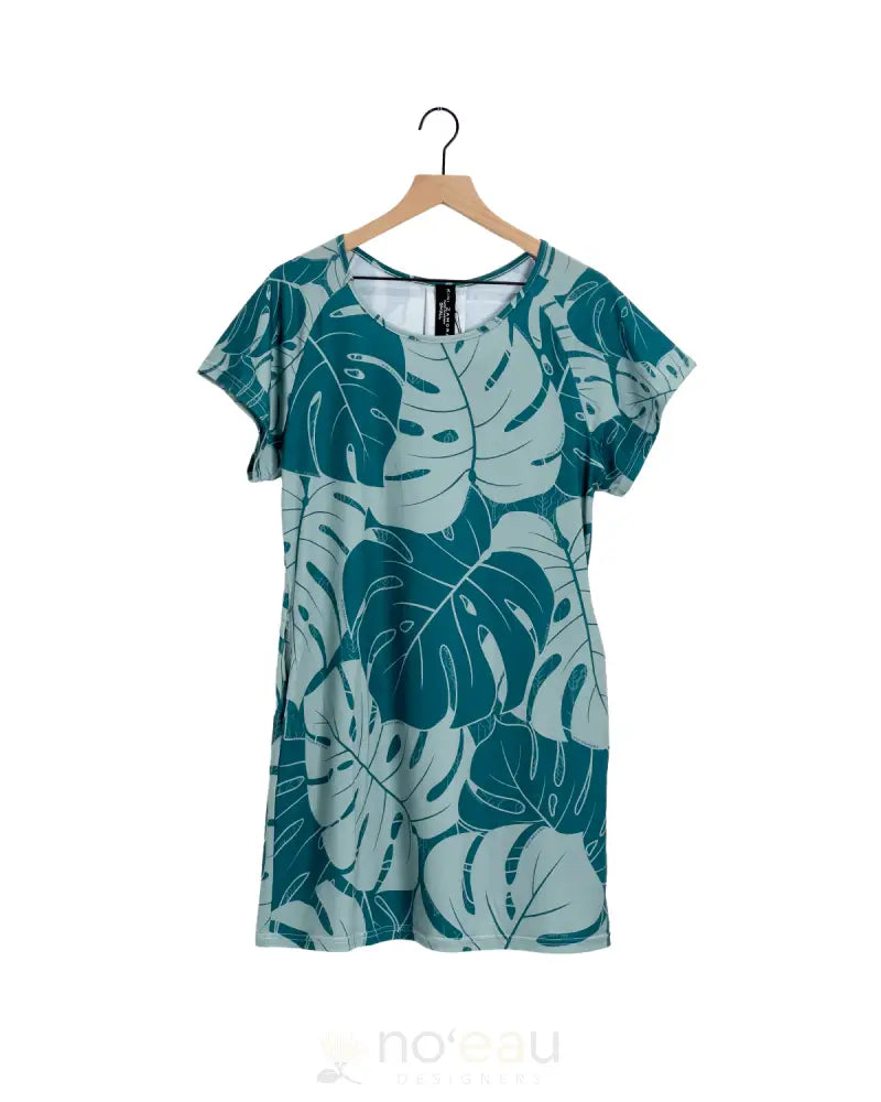 KINI ZAMORA - Spring 2025 Monstera Smock Dress / Moss / SMALL WOMEN’S CLOTHING