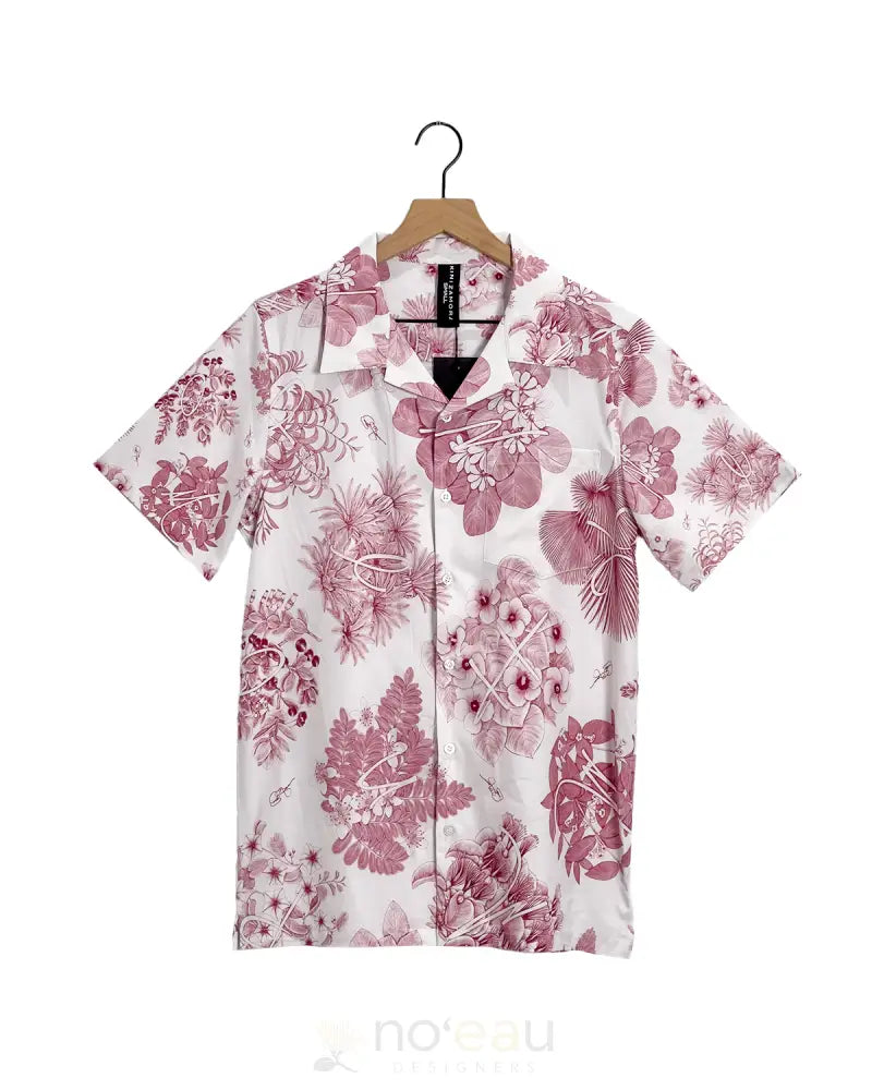 KINI ZAMORA - Toile Piʻapa Aloha Shirt ʻUla Wena / Small MEN’S CLOTHING