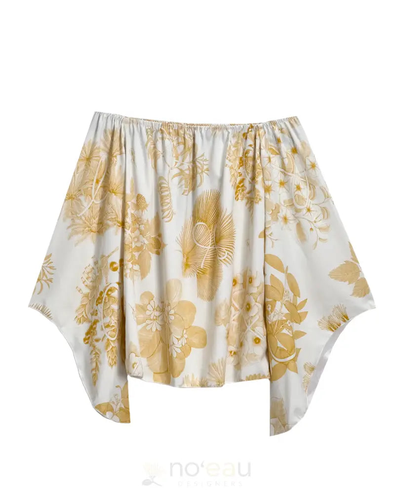 KINI ZAMORA - Toile Piʻapa Off the Shoulder Top ʻOlena / Small WOMEN’S CLOTHING