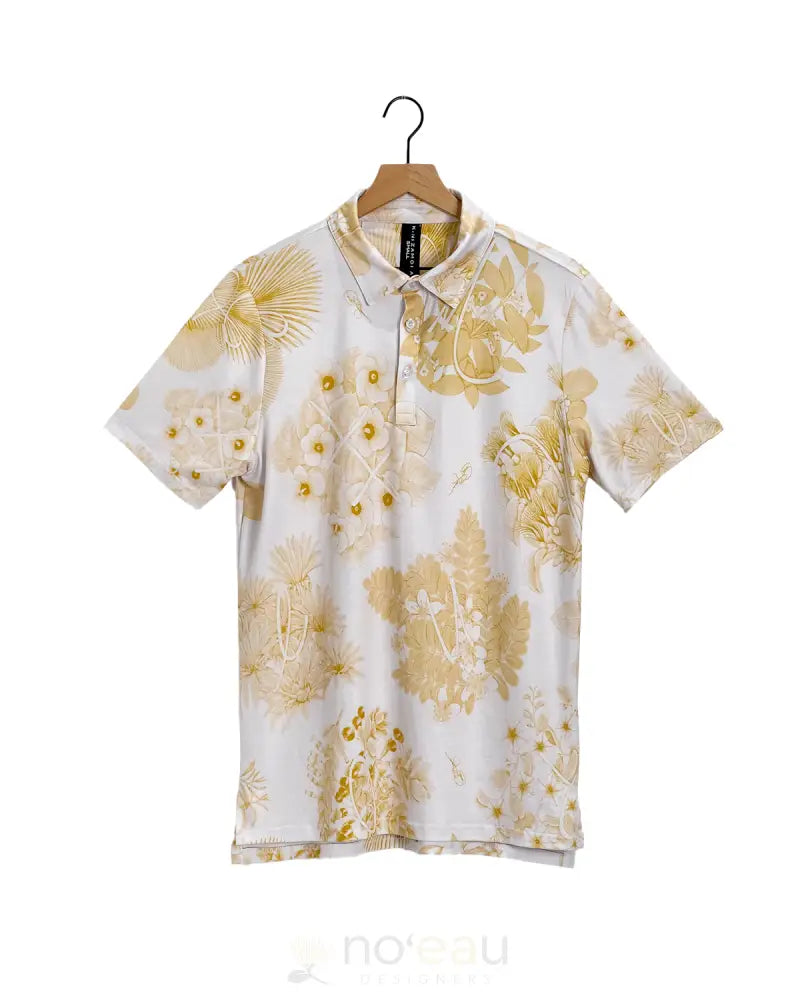 KINI ZAMORA - Toile Piʻapa Polo Shirt ʻOlena / Small MEN’S CLOTHING