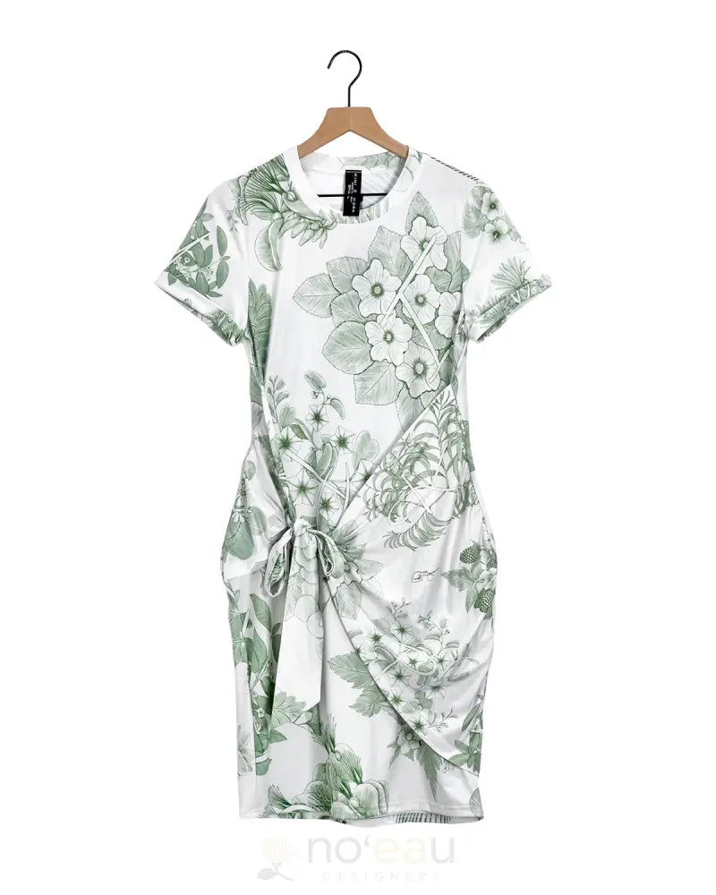 KINI ZAMORA - Toile Piʻapa Sarong Dress Nahelehele / Small WOMEN’S CLOTHING