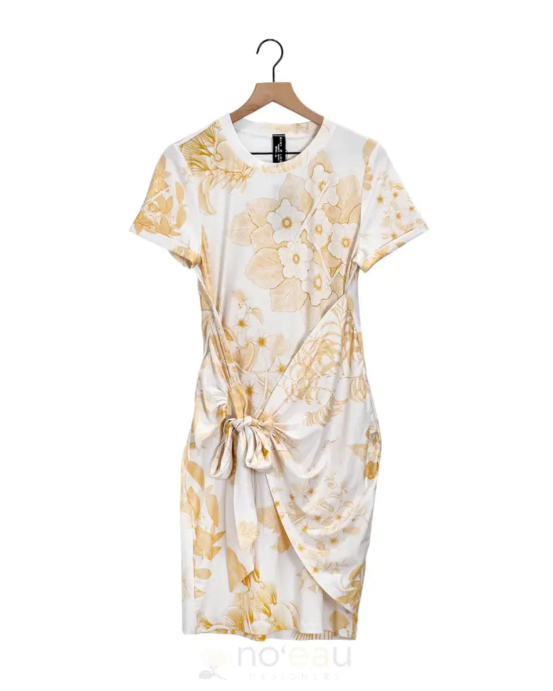 KINI ZAMORA - Toile Piʻapa Sarong Dress ʻOlena / Small WOMEN’S CLOTHING