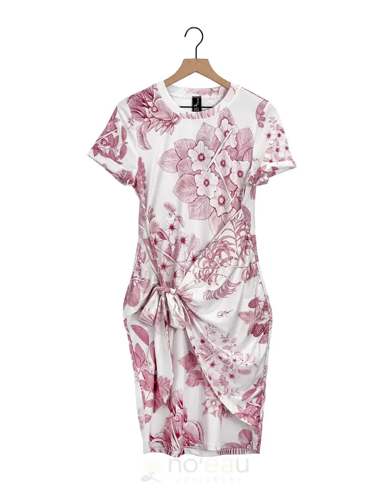 KINI ZAMORA - Toile Piʻapa Sarong Dress ʻUla Wena / Small WOMEN’S CLOTHING