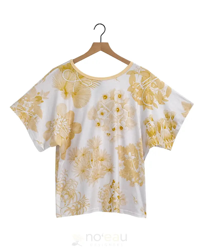 KINI ZAMORA - Toile Piʻapa Scoop Neck ʻOlena / Small WOMEN’S CLOTHING