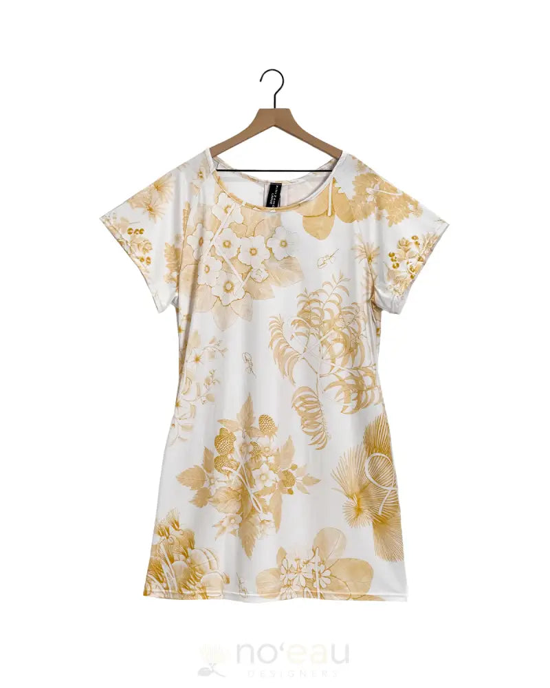 KINI ZAMORA - Toile Piʻapa Smock Dress ʻOlena / Small WOMEN’S CLOTHING