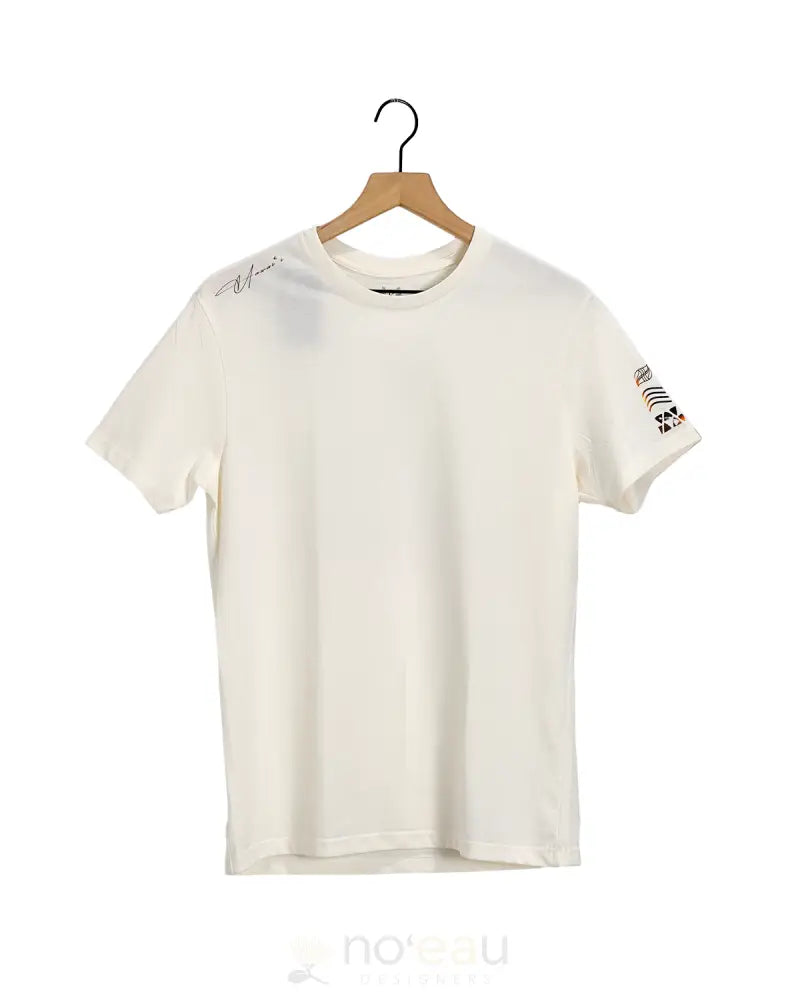 KZ DEZIGNS - Ha-Wai-I T-Shirt Ecru / SMALL MEN’S CLOTHING