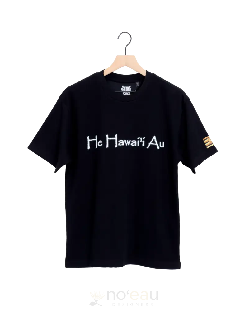 Kz Dezigns - Queen Liliʻuokalani Black T-Shirt Men’s Clothing