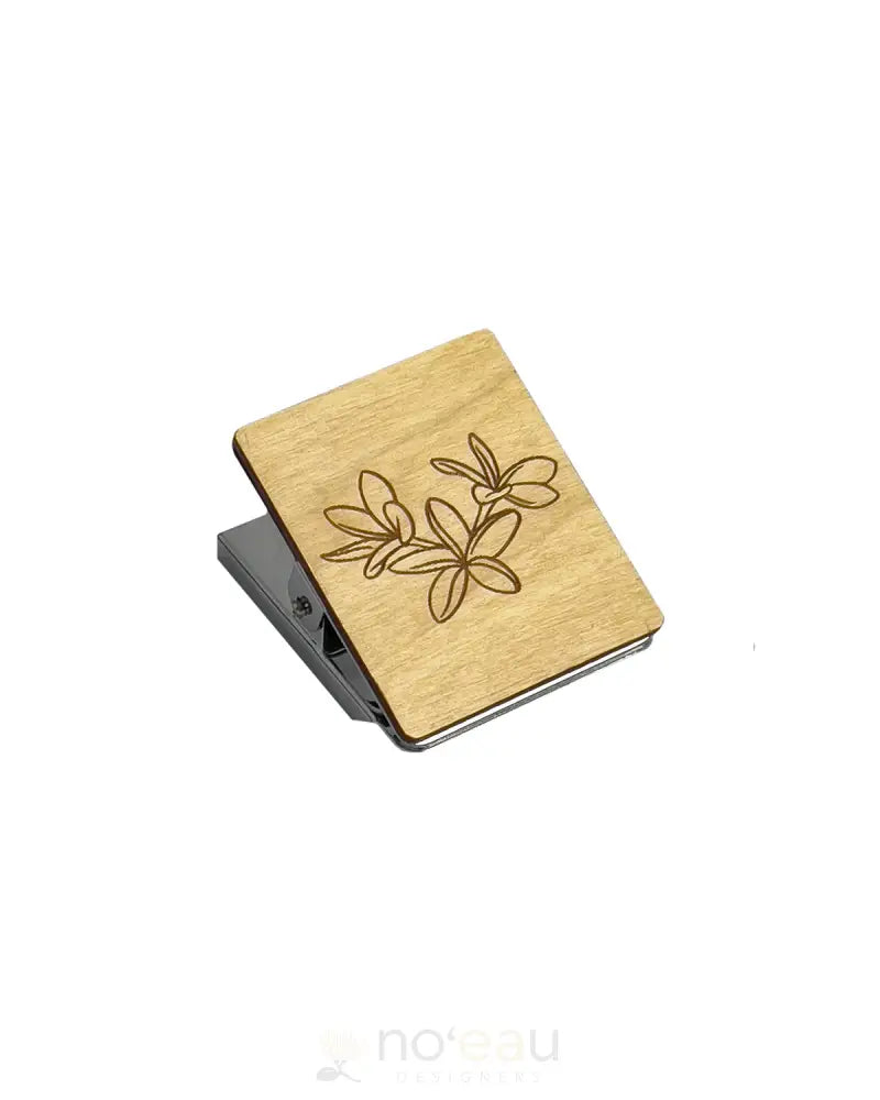 LASERSMITH HAWAII - Magnetic Birch Wood Clip - Noʻeau Designers