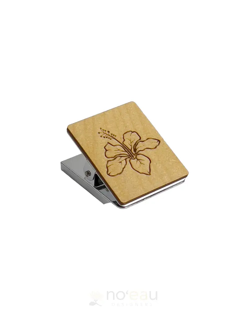 LASERSMITH HAWAII - Magnetic Birch Wood Clip - Noʻeau Designers