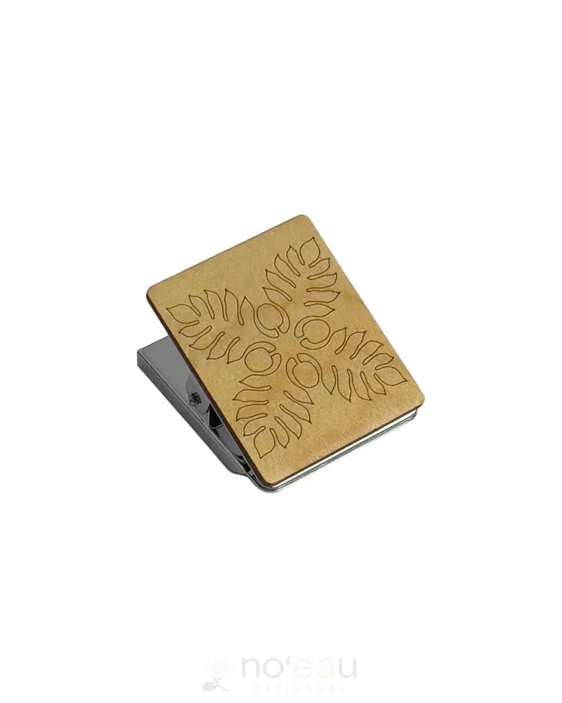 LASERSMITH HAWAII - Magnetic Birch Wood Clip - Noʻeau Designers