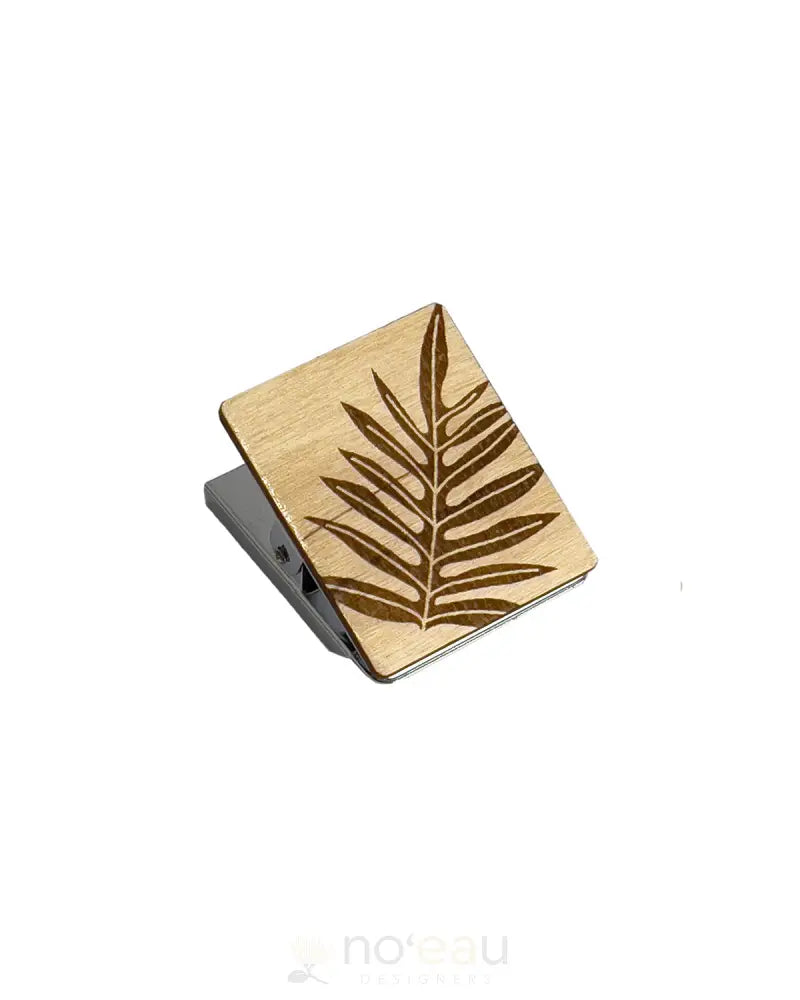 LASERSMITH HAWAII - Magnetic Birch Wood Clip - Noʻeau Designers