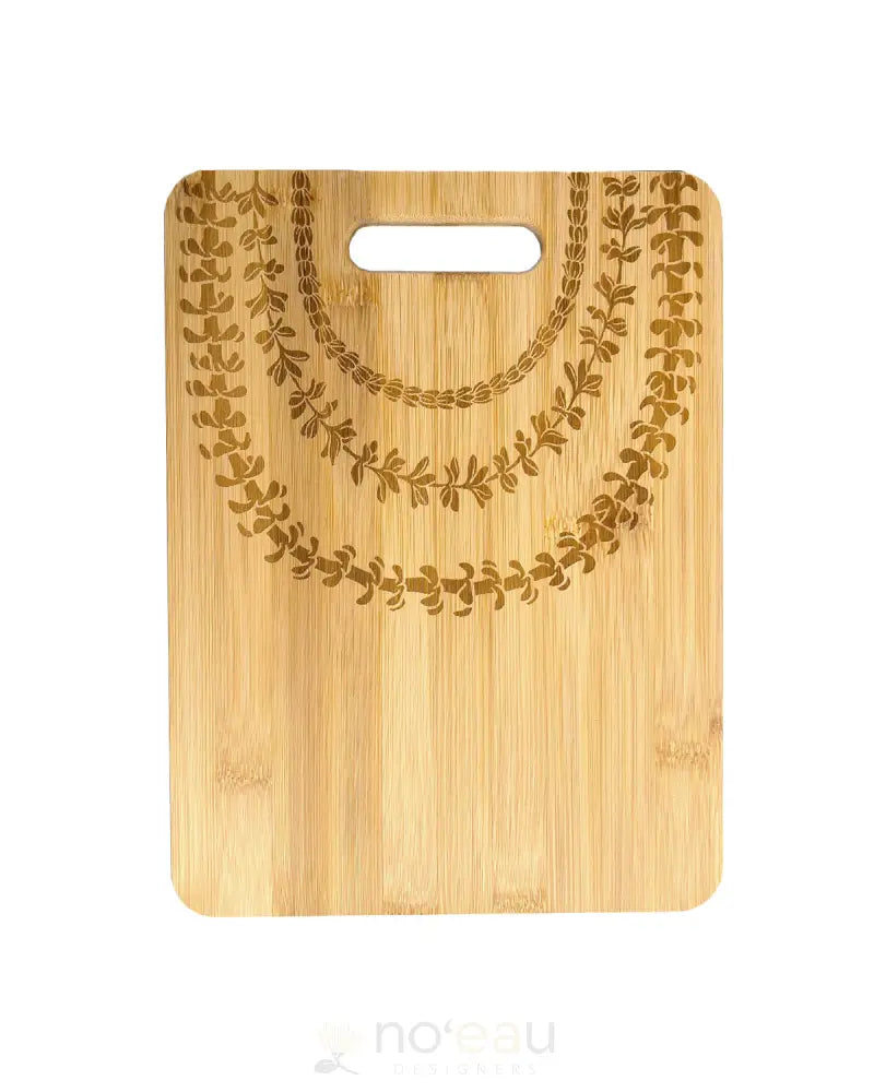 LASERSMITHHI - Lei Trio Cutting Board With Handle - Noʻeau Designers