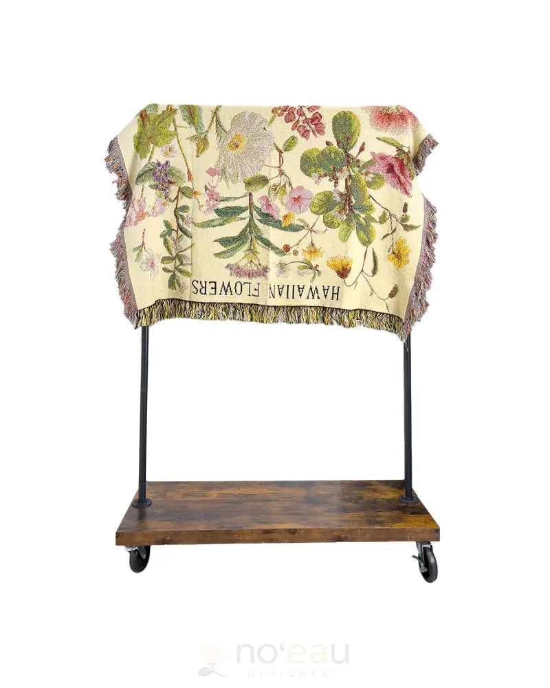 LAULIMA - Assorted Woven Blankets HAWAIIAN FLOWERS HOME GOODS