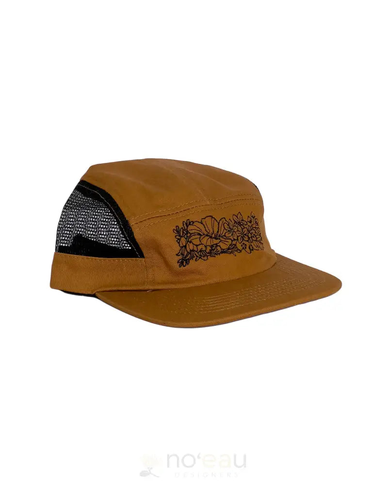 LAULIMA - Dry Forest Orange Hat - Noʻeau Designers