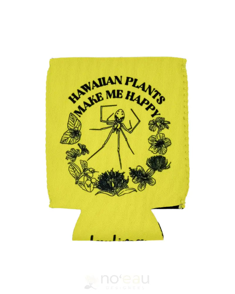 LAULIMA - Happy Face Spider Can Koozie - Noʻeau Designers