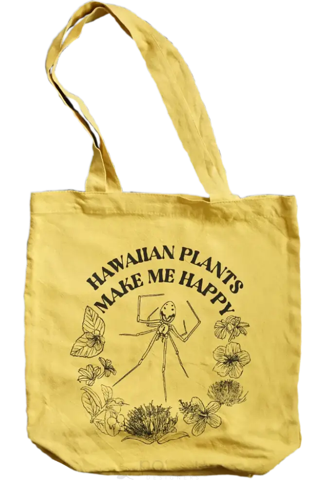 LAULIMA - Happy Face Spider Tote Bag - Noʻeau Designers