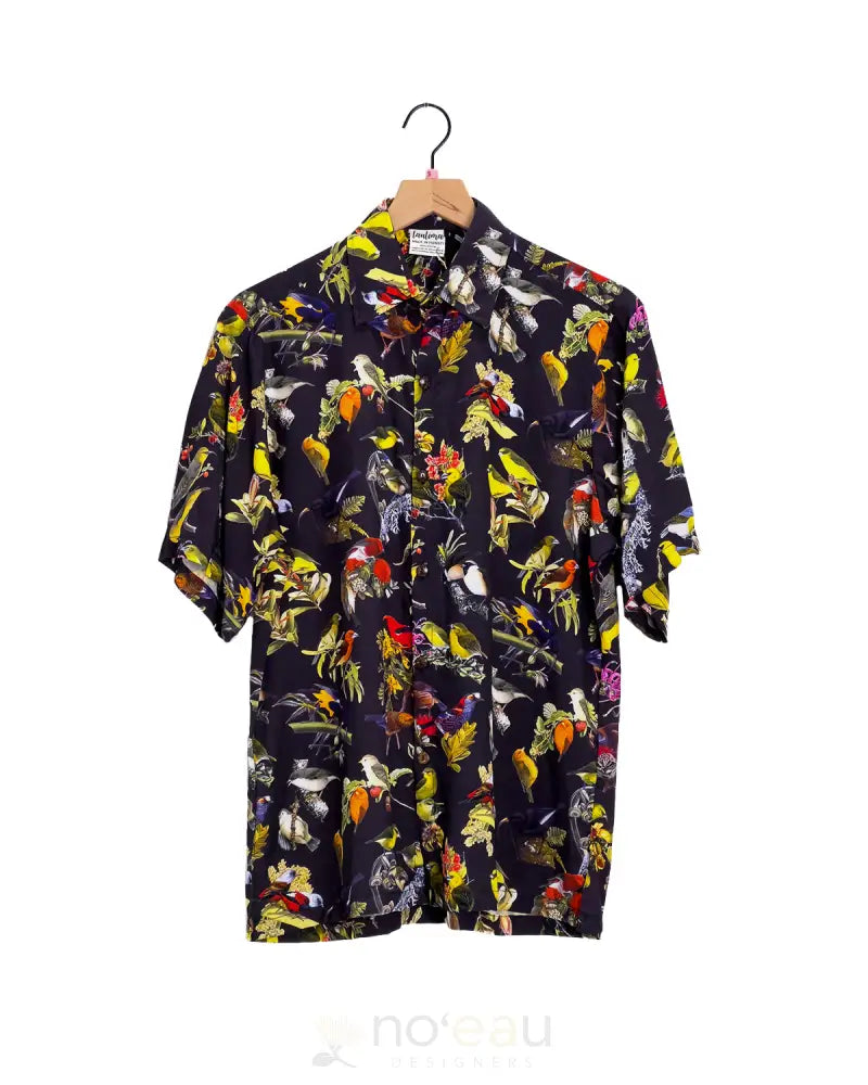 LAULIMA - Hawaiian Honeycreeper Aloha Shirt Mens - Noʻeau Designers