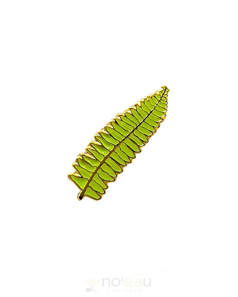 LAULIMA - Kupukupu Pin - Noʻeau Designers