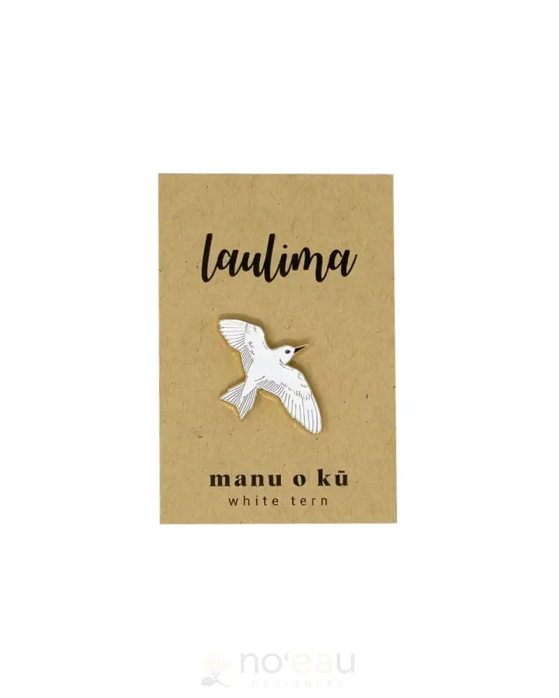 LAULIMA - Manu O Kū Pin - Noʻeau Designers