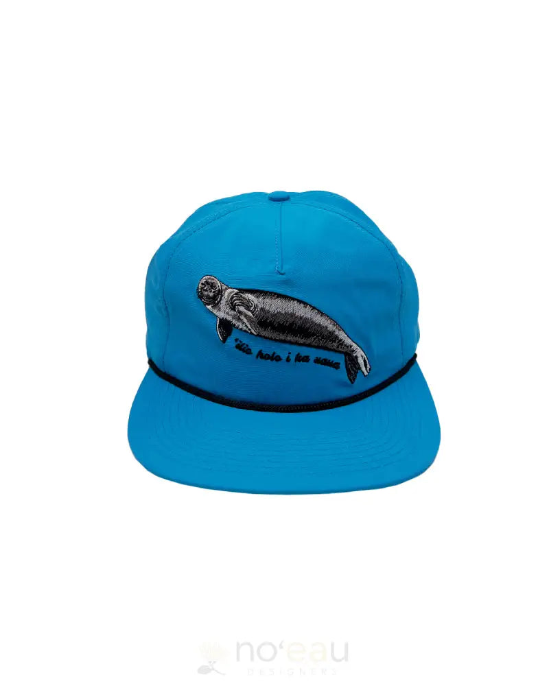 LAULIMA - Monk Seal Blue Hat - Noʻeau Designers