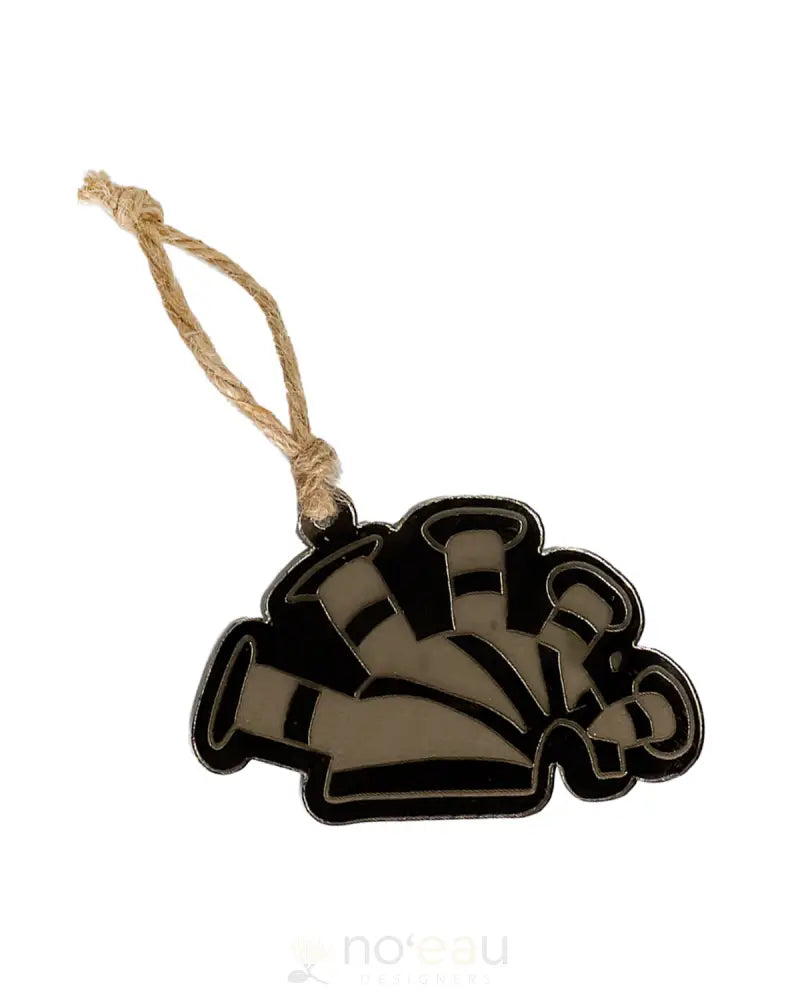 LITTLE LOCALS 808 - Acrylic Ornaments Mahiole Poheoheo / Bronze HOME GOODS