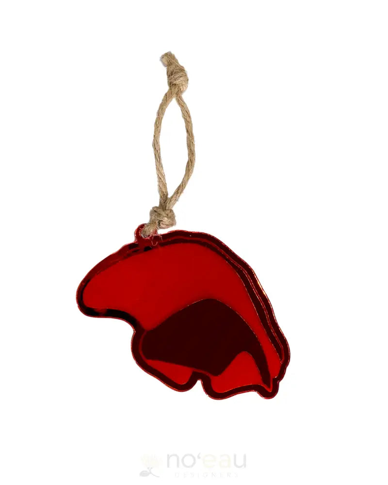 LITTLE LOCALS 808 - Acrylic Ornaments Mahiole / Red HOME GOODS