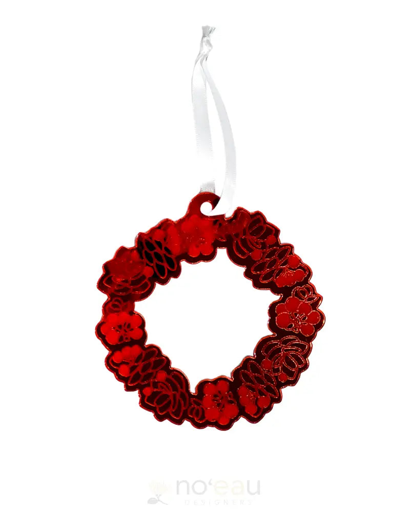 LITTLE LOCALS 808 - Acrylic Ornaments Ohelo / Red HOME GOODS