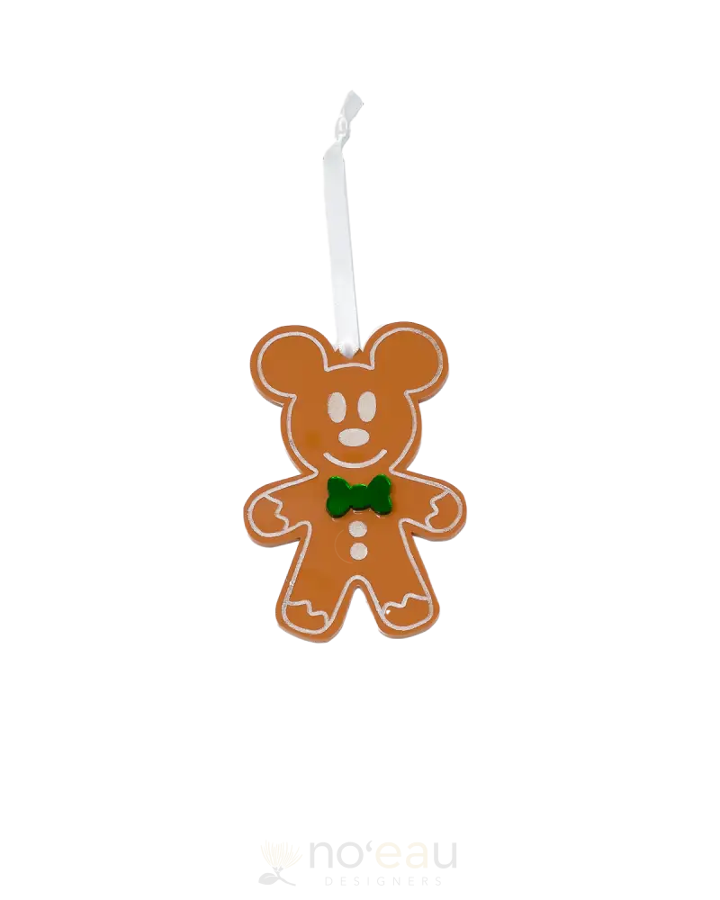 Little Locals 808 - Assorted Gingerbread Ornaments Green Home Goods