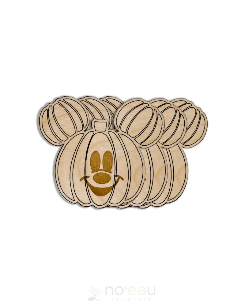 Little Locals 808 - Assorted Heleuī 3Pk Coaster Sets Mickey Pumpkins Home Goods