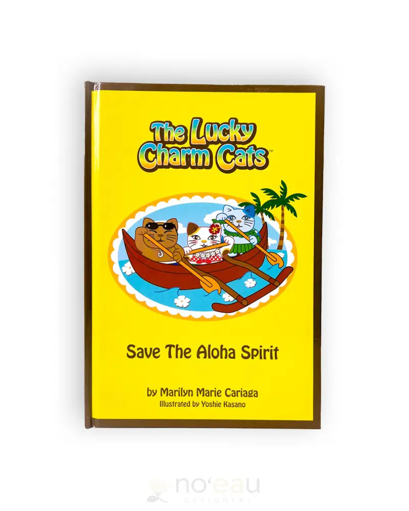 LUCKY CHARM CATS - The Lucky Charm Cats Save The Aloha Spirit Book - Noʻeau Designers