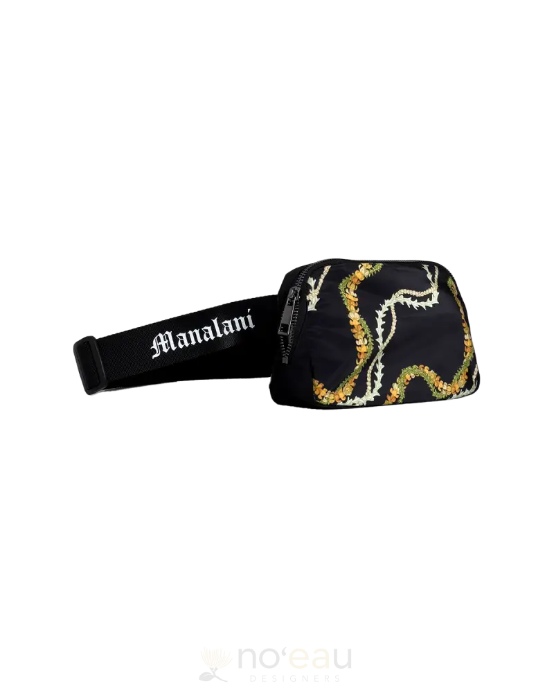 Manalani Collection - Lei Black Fanny Pack Accessories