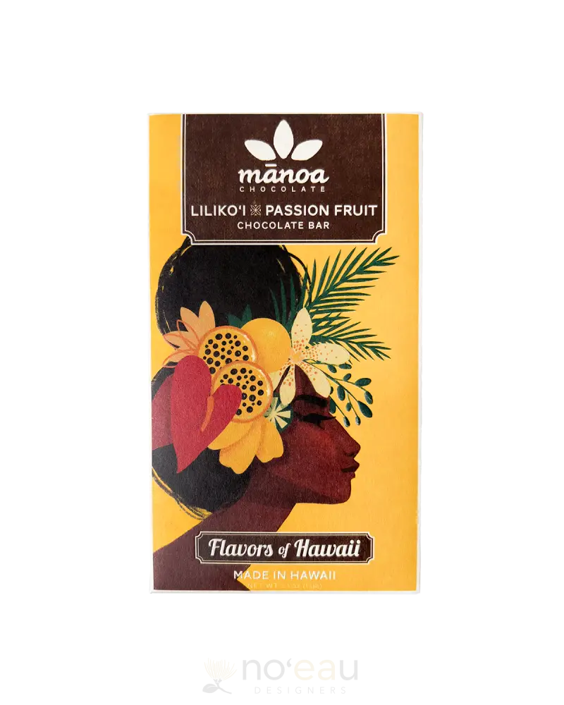 Manoa Chocolate - Assorted Chocolate Bars Lilikoiʻi X Passion Furit Food