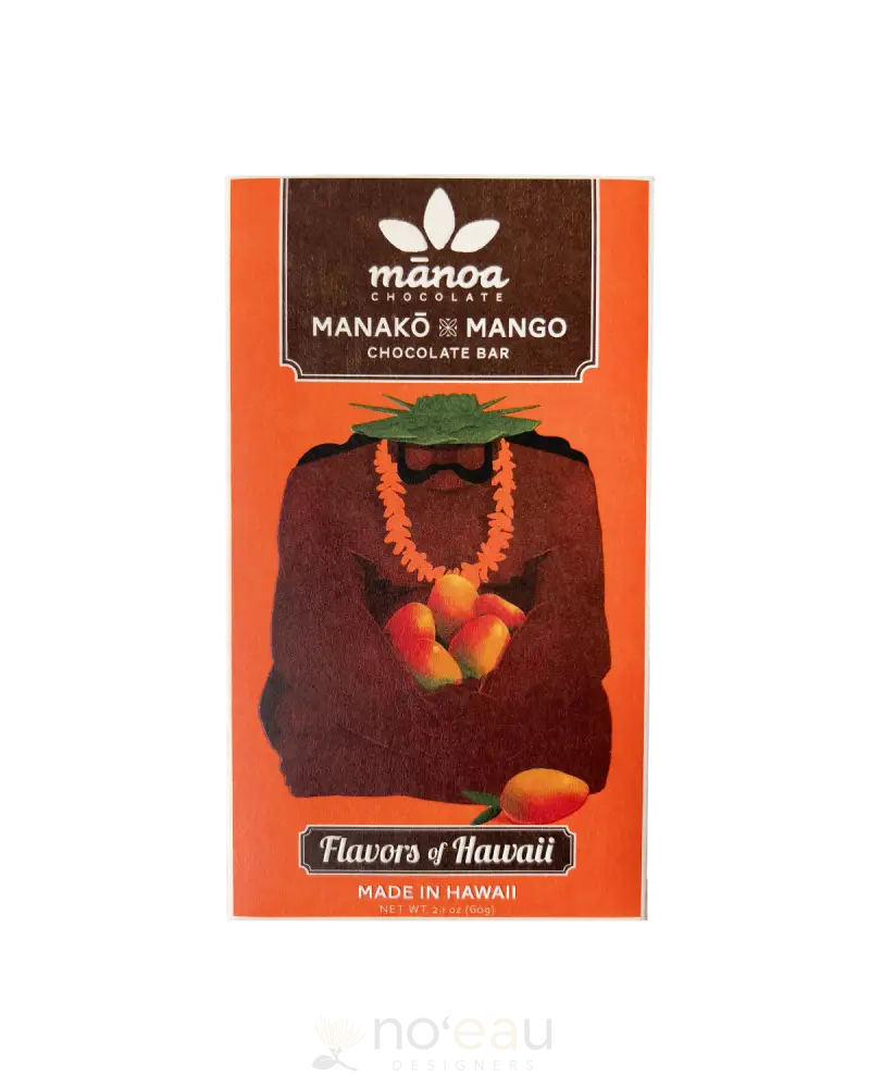 Manoa Chocolate - Assorted Chocolate Bars Manakō X Mango Food