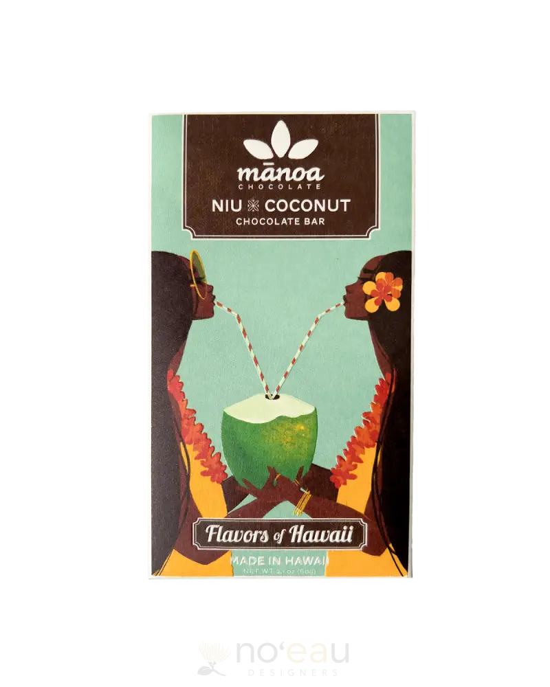 Manoa Chocolate - Assorted Chocolate Bars Niu X Coconut Food