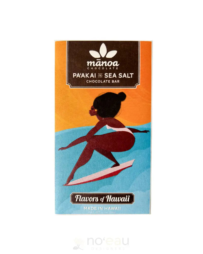 Manoa Chocolate - Assorted Chocolate Bars Paʻakai X Sea Salt Food