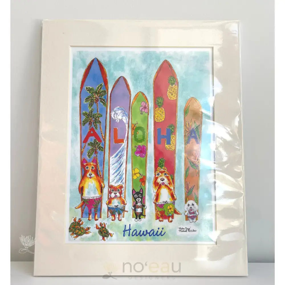 MICHAEL LEE - 8" x 10" Matted Prints - Noʻeau Designers