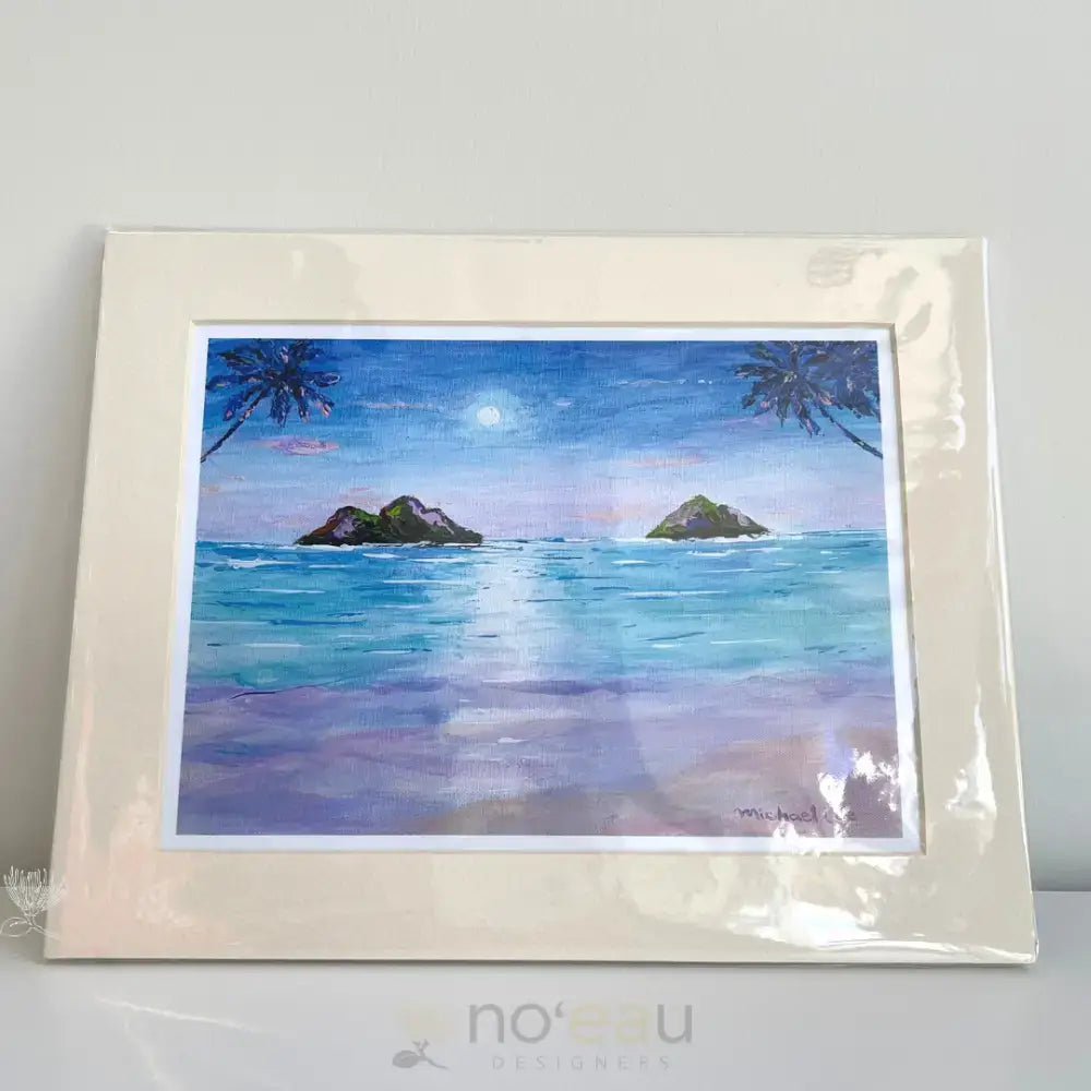 MICHAEL LEE - 8" x 10" Matted Prints - Noʻeau Designers