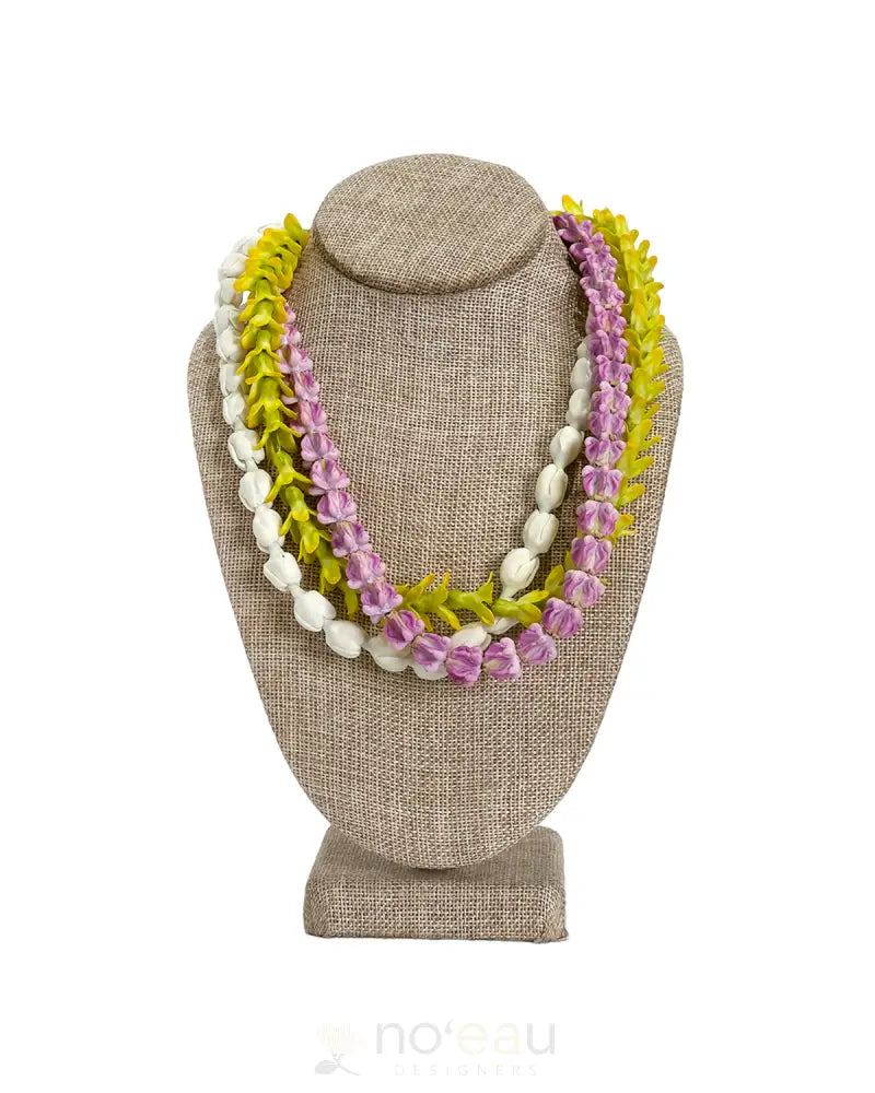 NALEI DESIGNS - Assorted Clay Leis CROWN/PIKAKE/PAKALANA JEWELRY
