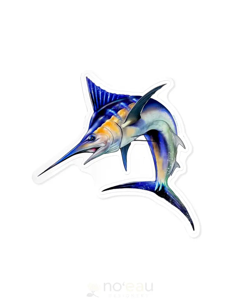 NALU BLUE - Marlin Sticker STICKERS/PINS/PATCHES