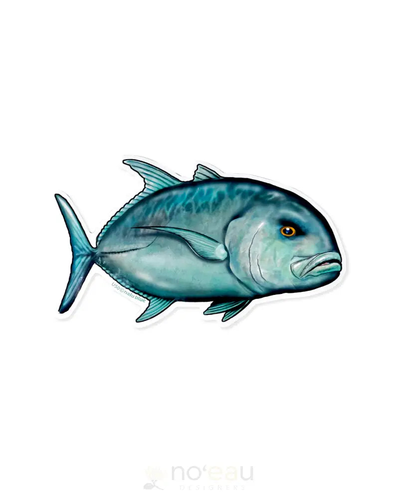 NALU BLUE - Ulua Sticker STICKERS/PINS/PATCHES