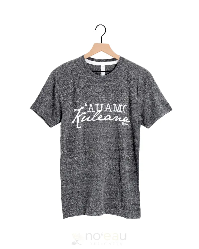 Noe X Kahiau - Auamo Kuleana Heather Grey Women’s T-Shirt Women’s Clothing