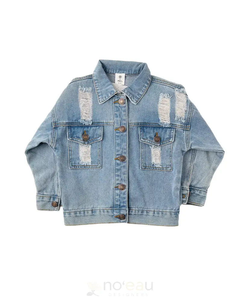 NOE X KAHIAU - Hae Hawaii Jeans Jacket - Noʻeau Designers