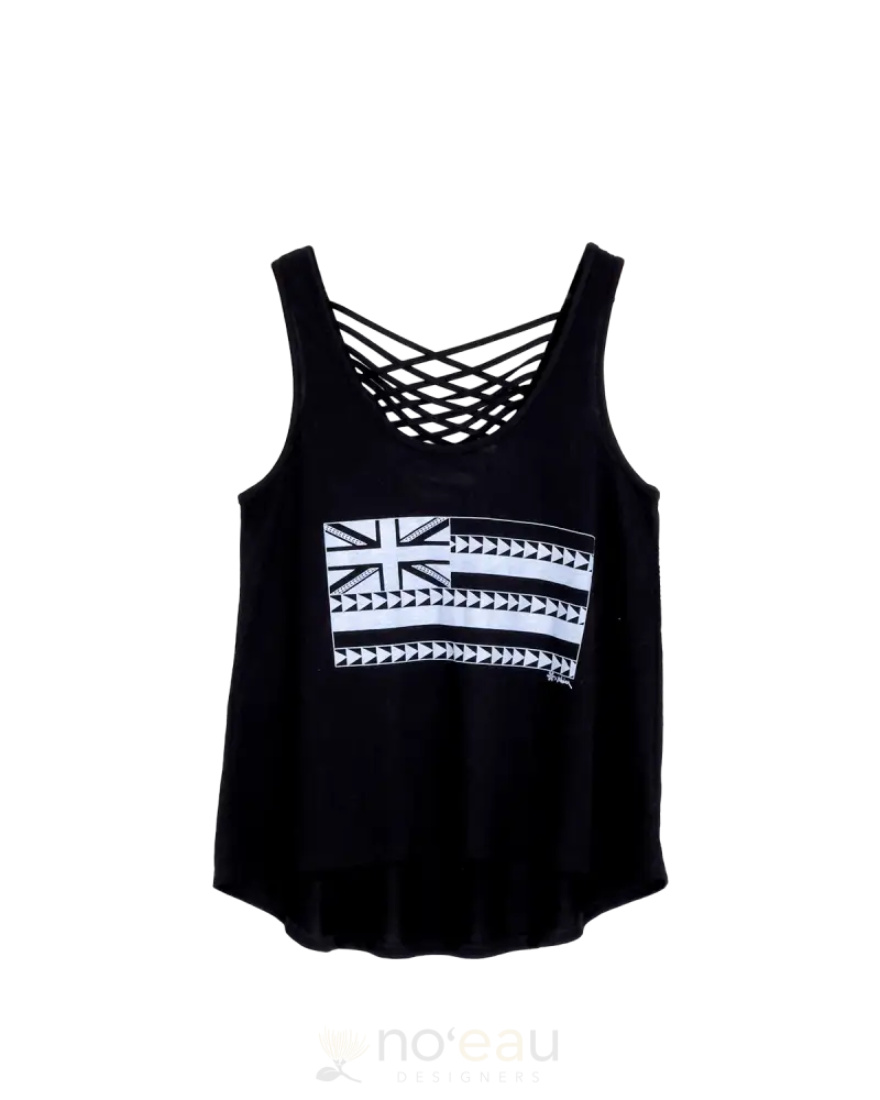 Noe X Kahiau - Hae Hawaii Tank Black / Small Women’s Clothing