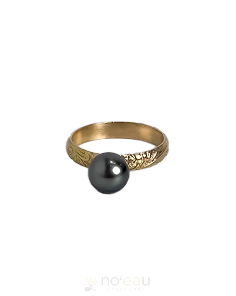 Noeau - 14K Gold Filled Heritage Aaa Tahitian Pearl Rings 11 Jewelry