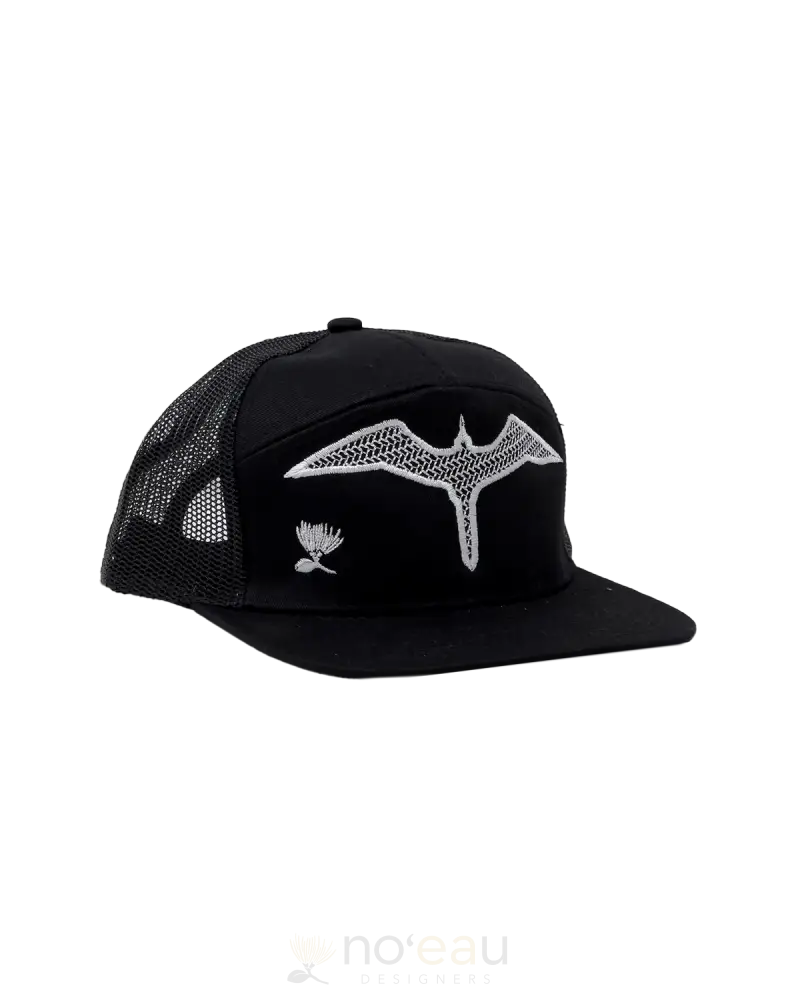 Noeau - Assorted Iwa Bird/Noeau Ohia Trucker Hat Black Accessories